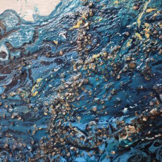 Oleo "Abismo Glacial" – Obra Original de Coni Anders 10 1000517213