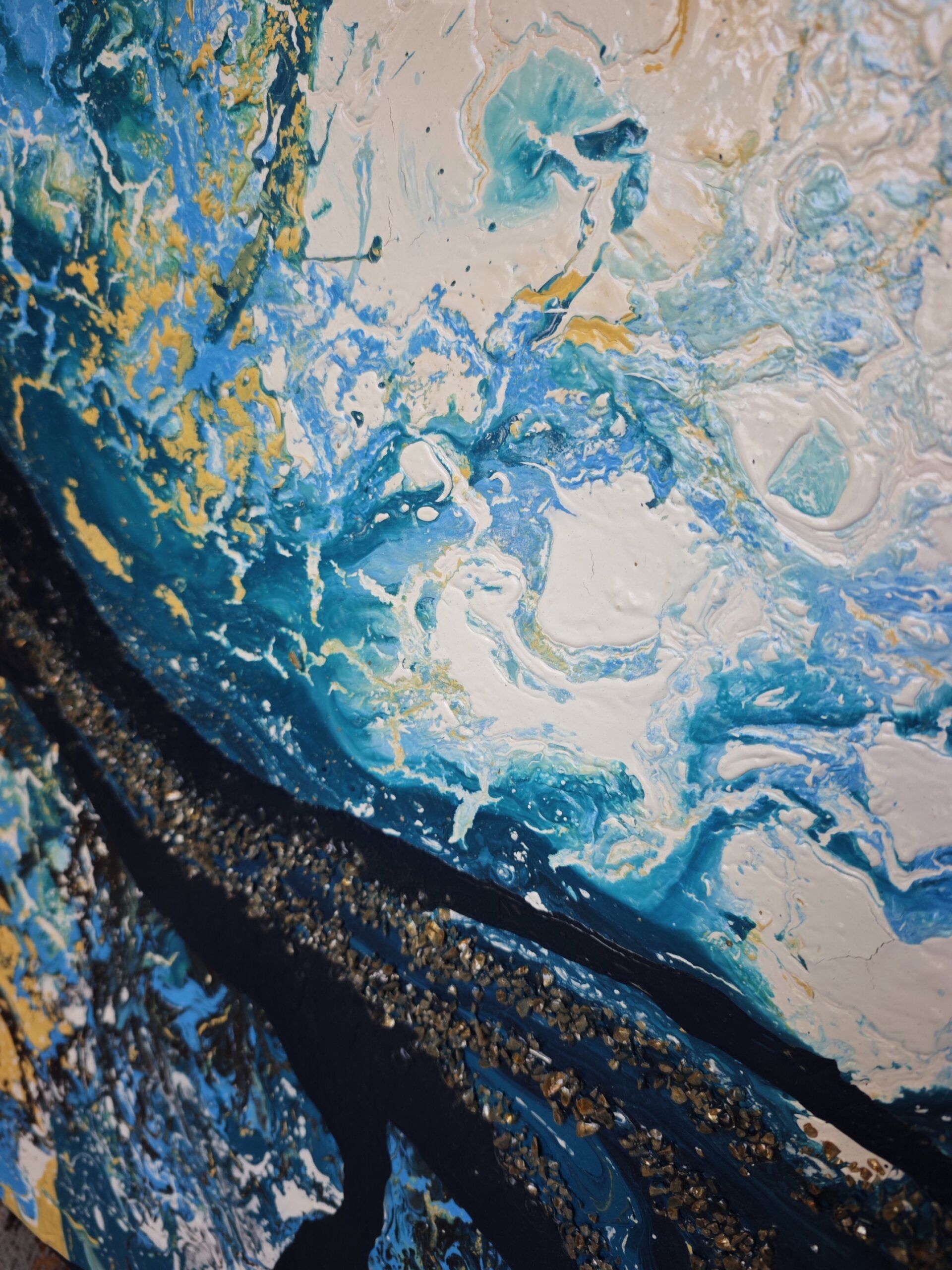 Oleo "Abismo Glacial" – Obra Original de Coni Anders 7 Oleo "Abismo Glacial" – Obra Original de Coni Anders - Imagen 7