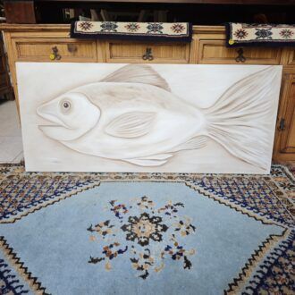 Oleo "Pez" de Jacqueline Grohs – Una Obra de Arte Contemporáneo 6 1000517218 2