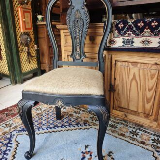 Silla Neoclásica "Boutique Noir" 7 1000517254