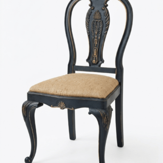 Silla Neoclásica "Boutique Noir"