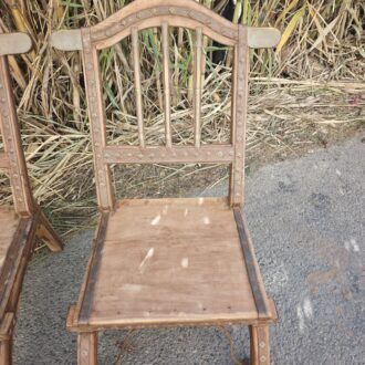 Sillas Anglo-Indias de Época en Madera de Sheesham e Incrustaciones de Latón 13 1000518283