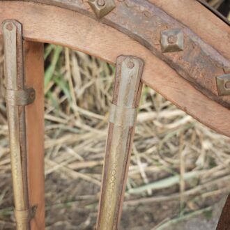 Sillas Anglo-Indias de Época en Madera de Sheesham e Incrustaciones de Latón 10 1000518285