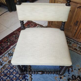 Silla Descalzadora Española de Torneado en Rosario – Elegancia Clásica Castellana 9 1000518315