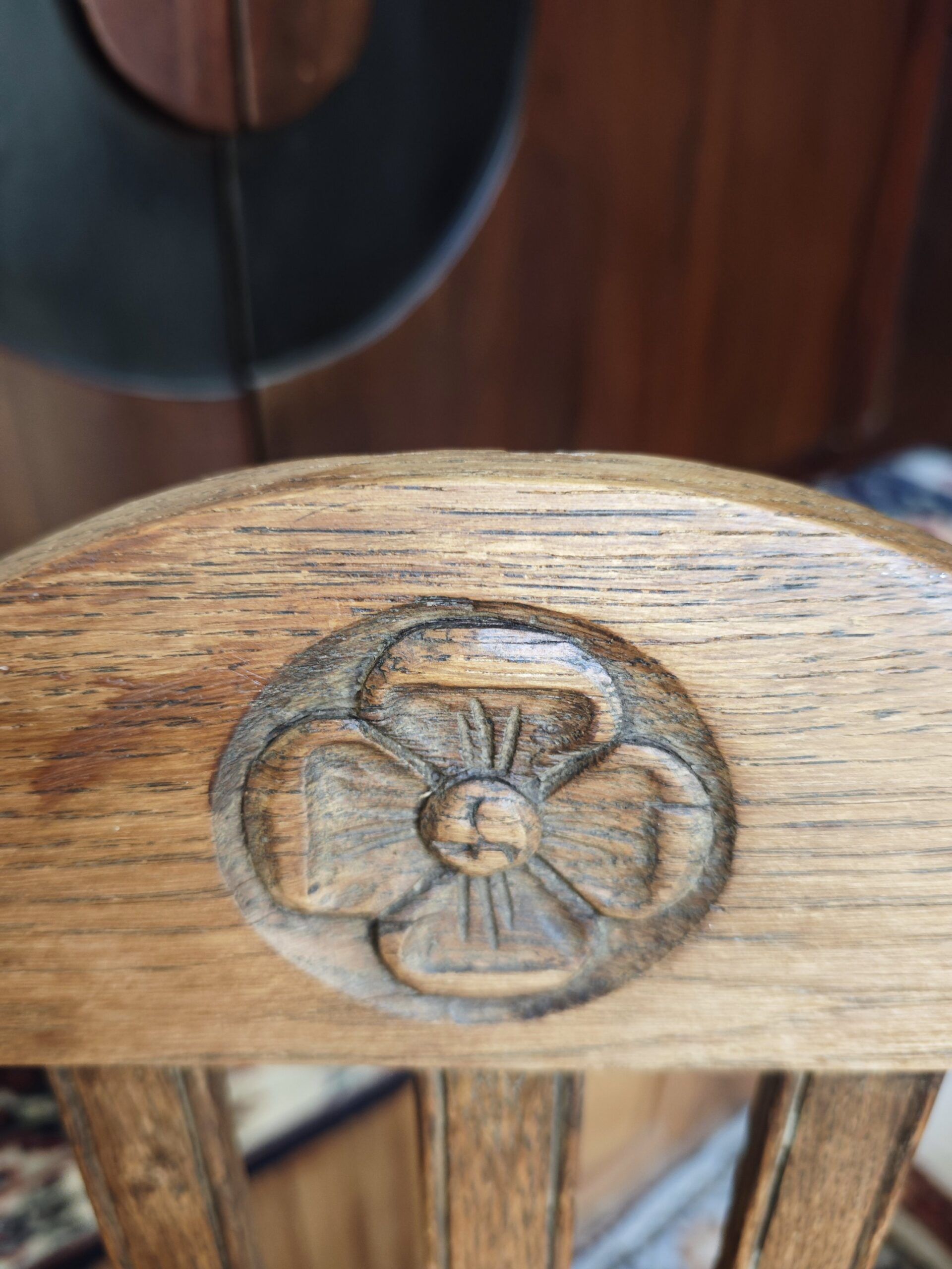 Silla antigua de roble SXX 6 Silla antigua de roble SXX - Imagen 6