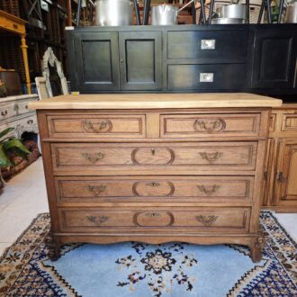 Antique Louis XV Oak Chest of Drawers – photo 2