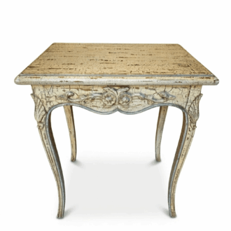 Vintage Console with Crackle Finish