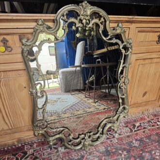Louis XV Style Bronze Mirror – photo 2