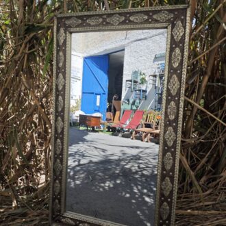 Embossed Metal Wall Mirror – photo 2