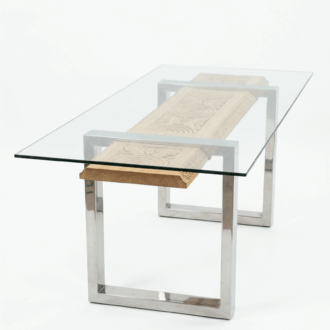 Mesa Comedor de Cristal