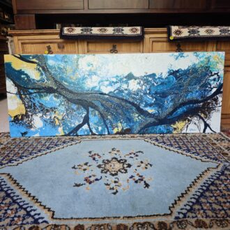 Oil «Glacial Abism» – Original Work by Coni Anders – photo 2