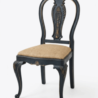 Silla Neoclásica "Boutique Noir"