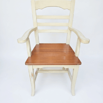 Rustic Style Wooden Armchair