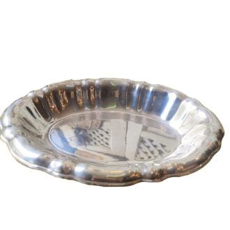 Centro de Mesa Alpaca Plateada Meneses