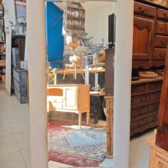 Espejo Tapizado de Gran Formato – Minimalismo Textil y Elegancia Premium 8 1000519902