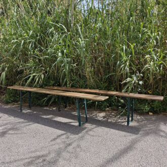 Bancos de Cerveza plegables Alemanes Vintage: Autenticidad Industrial y Encanto rústico 17 1000521333