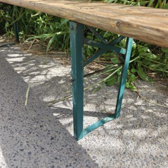 Bancos de Cerveza plegables Alemanes Vintage: Autenticidad Industrial y Encanto rústico 16 1000521337