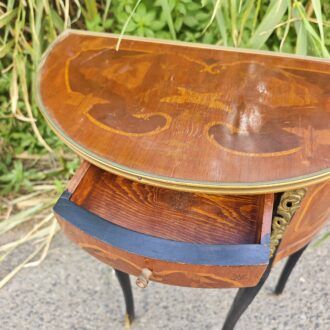 Mesita Auxiliar de Marquetería Francesa demi-lune 10 1000523246 1