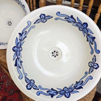 Lavabo vintage de Cerámica Artesanal Pintado a Mano 14 1000523526