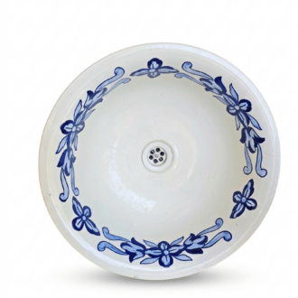 Inicio 9 Lavabo vintage de Cerámica Artesanal Pintado a Mano