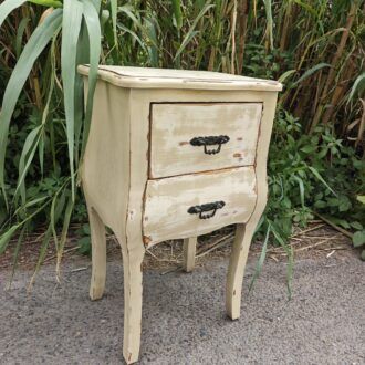 Mesita de Noche "Château" en Estilo Shabby Chic 10 1000524297