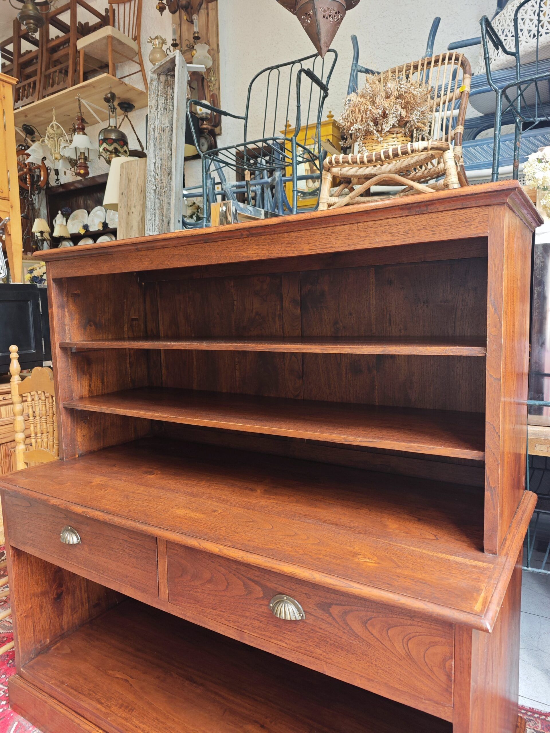 ARustic Solid Wood Apothecary Sideboard9Image Aparador rustico Tipo Boticario de Madera Maciza - Image 9