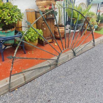 Wrought Iron Grille - Fan Design 10 1000525078