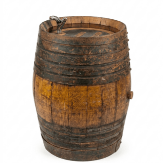 Vintage Oak Barrel