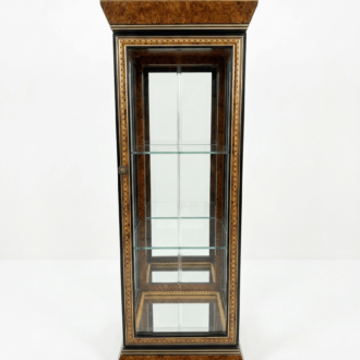 Italian Display Case with Marquetry - 20th century