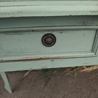 Consola Escritorio Shabby Chic Verde Agua 10 1000576486