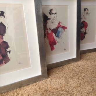 Set de 4 Cuadros de Flamenco "P. Vor" – Edición Especial de Galería 12 1000601904