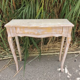 Consola Shabby Chic Blanco y Oro 7 1000605381