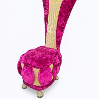 Inicio 19 Sillón de Respaldo Alto Lucky de Bretz | Diseño Icónico Alemán Velvet Pop Art