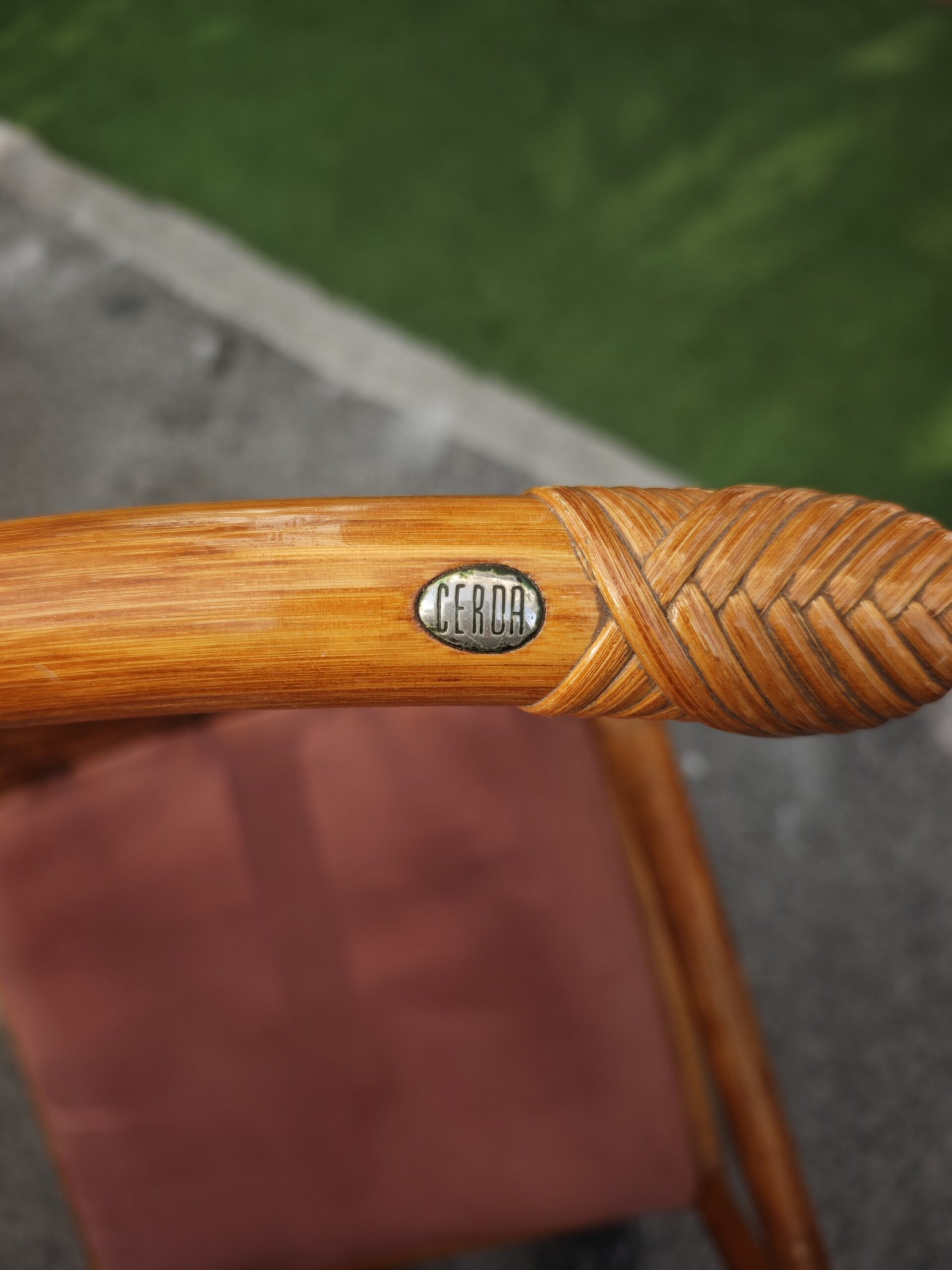 Conjunto Cerdá de Bambú Mid Century 3 Conjunto Cerdá de Bambú Mid Century - Imagen 3