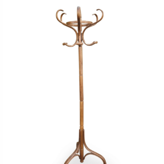 Tonet Curved Wood Coat Rack