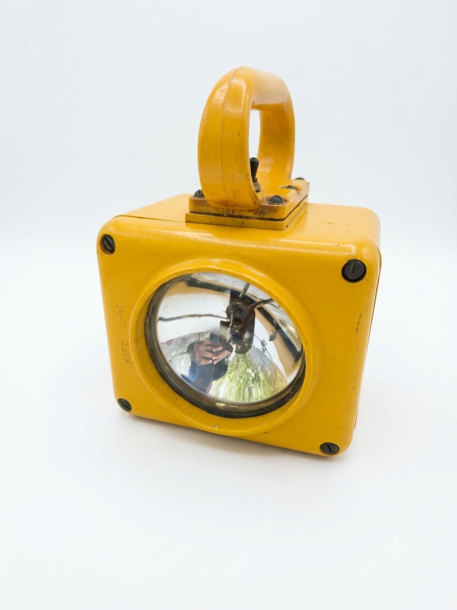 Vintage NIFE L-16 Naval Lantern – Industrial / Maritime Style 1 Linterna Naval Vintage NIFE L-16 – Estilo Industrial / Marítimo