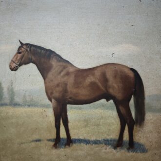Pinturas antiguas de caballos sobre tabla 9 1000676120 1