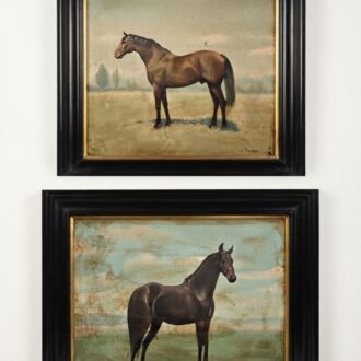 Novedades 13 Pinturas antiguas de caballos sobre tabla