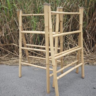 Toallero vintage de bambú natural 11 1000678163
