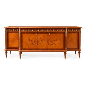 Marconi Italian sideboard Art Louis XVI style