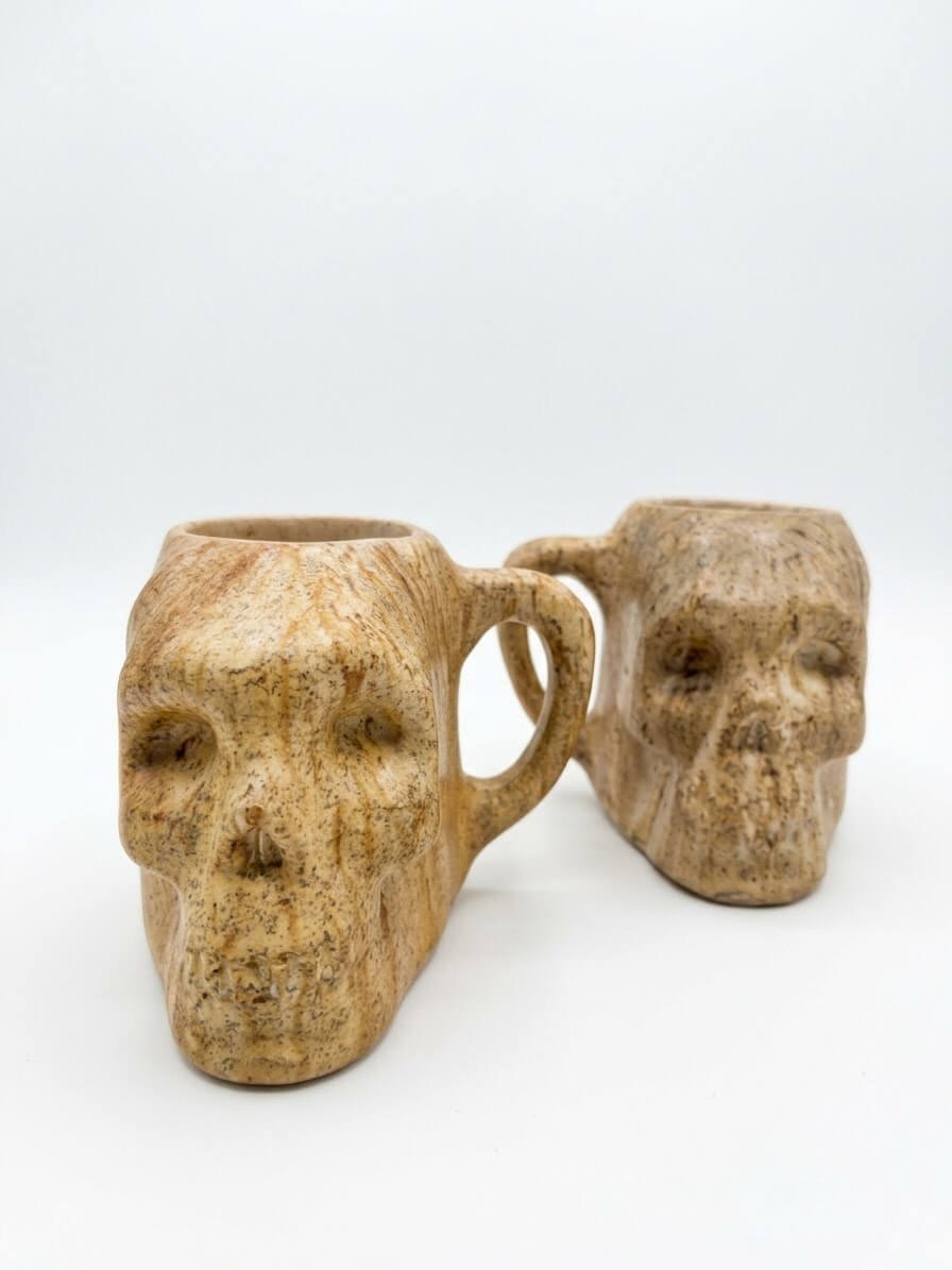 Jarras calavera Le Cercueil Bruselas años 70 1 Jarras calavera Le Cercueil Bruselas años 70