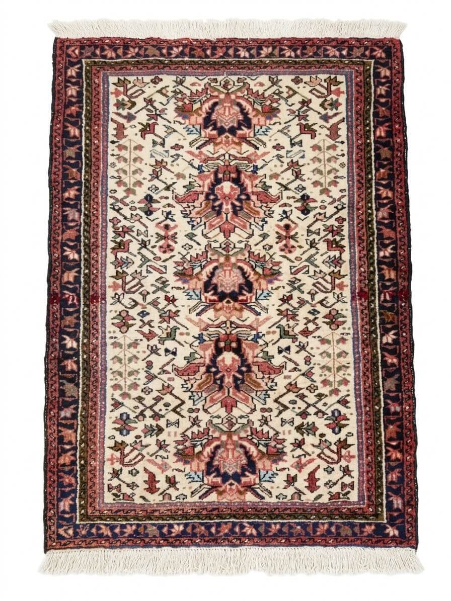 Alfombra estilo persa floral vintage 1 Alfombra estilo persa floral vintage