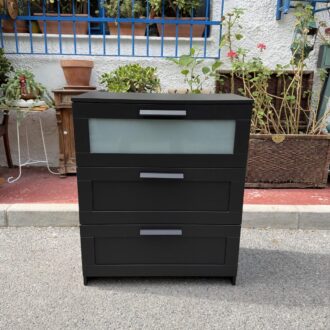 IKEA BRIMNES chest of drawers black 7drawersa 7 Comoda IKEA BRIMNES negra