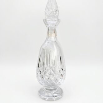Licorera Waterford de cristal tallado firmada lujo