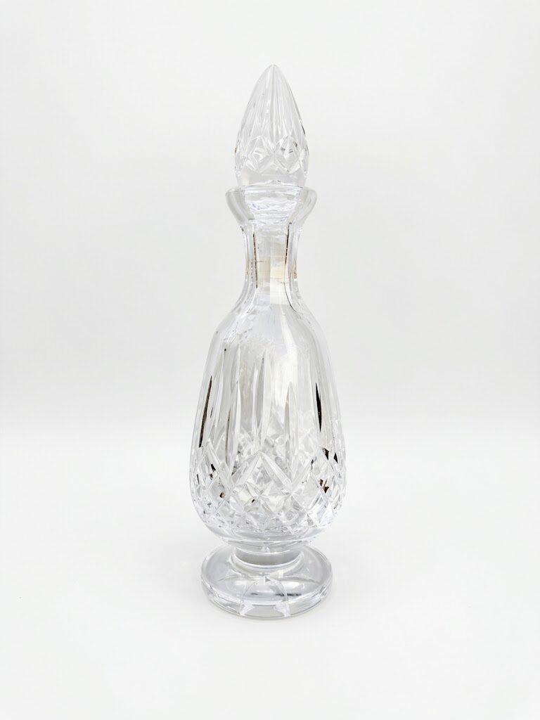 Licorera Waterford de cristal tallado firmada 1 Licorera Waterford de cristal tallado firmada lujo