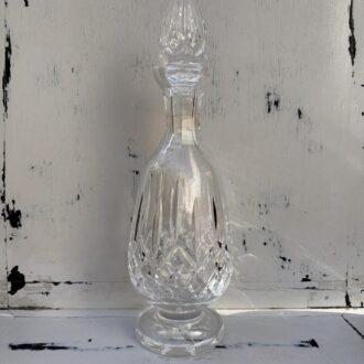 Licorera Waterford de cristal tallado firmada 5 Licorera Waterford de cristal tallado firmada1