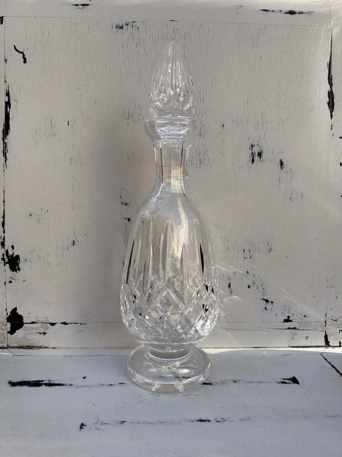 Licorera Waterford de cristal tallado firmada 2 Licorera Waterford de cristal tallado firmada - Imagen 2