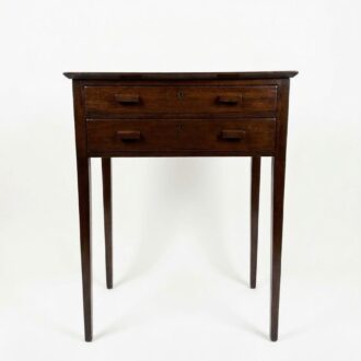 Mueble cubertero antiguo Davis Duff Glasgow platero