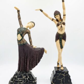 Bailarinas egipcias Art Déco Demetre Chiparus