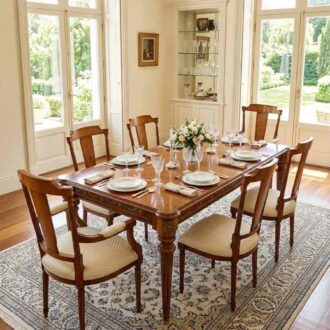 Mesa de comedor MARCONI Arte Italy con 6 sillas 13 img 4444